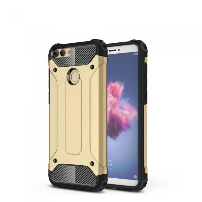 UTGATT4 - Hybrid Armor Mobilskal Huawei P Smart - Gold