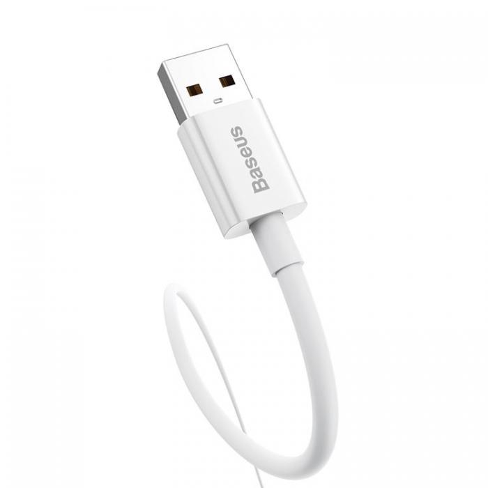 BASEUS - Baseus USB Till USB-C 100W 2m Kabel Superior Moon - Vit