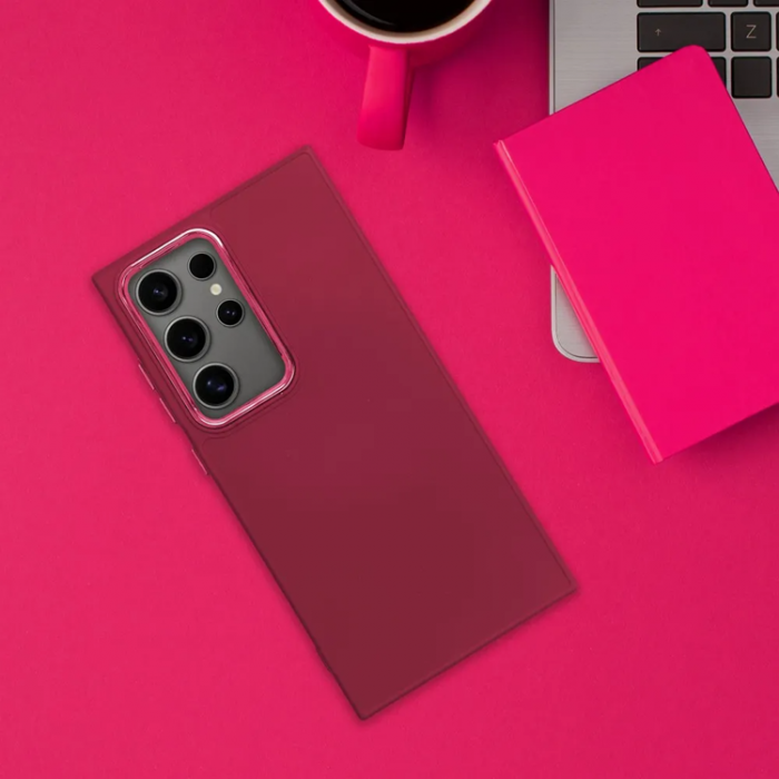 A-One Brand - Xiaomi Redmi Note 14 Pro/14 Pro Plus Mobilskal Frame - Magenta