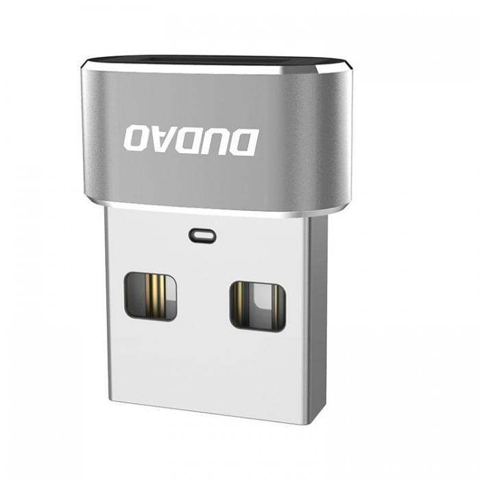 Dudao - Dudao Adapter USB-C Till USB - Svart