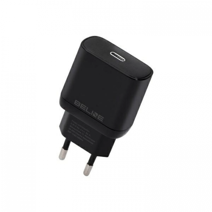 Beline - Beline Vggladdare USB-C (25W) - Svart