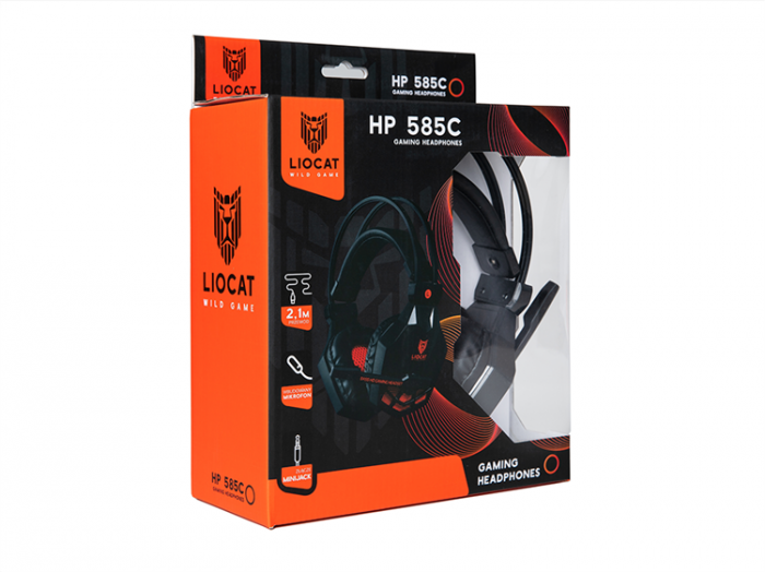 Liocat - Liocat Gaming Hrlurar 585C - Svart