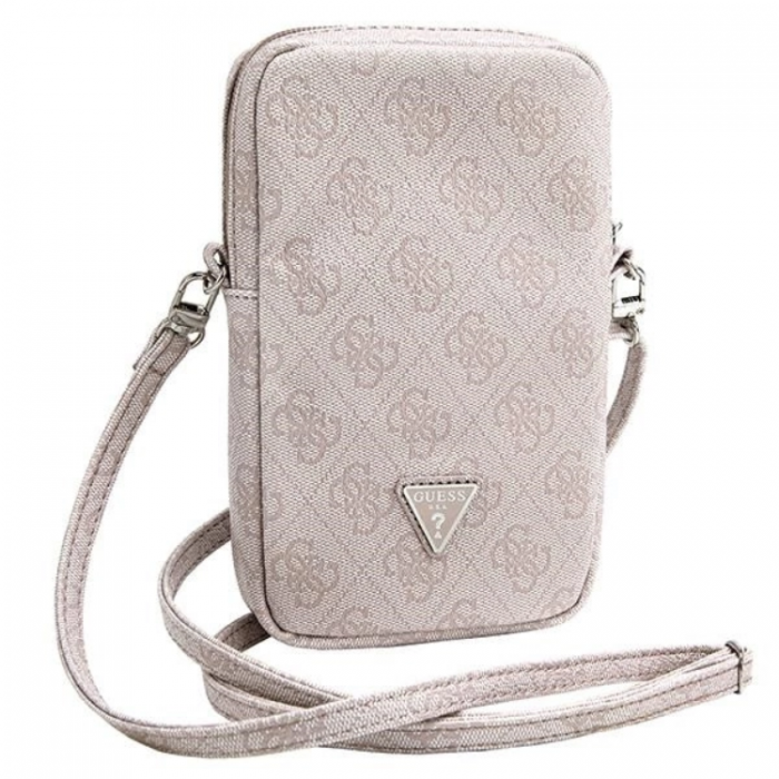 Guess - Guess Mobilvska Zip 4G Triangle - Rosa