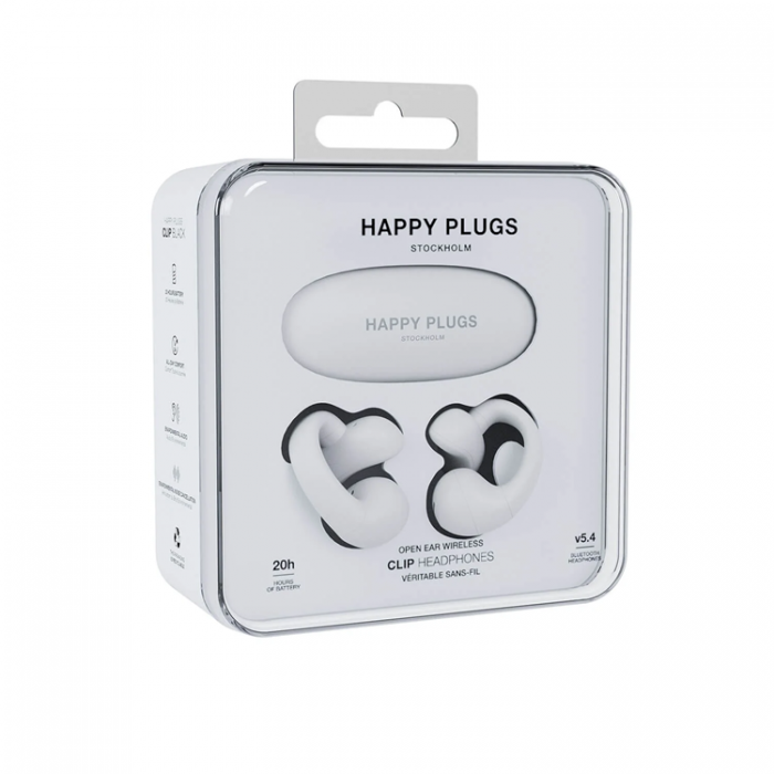 Happy Plugs - Happy Plugs TWS In-Ear Hrlurar Clip OWS - Vit