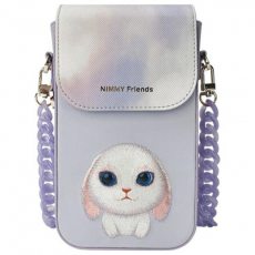 NIMMY - Nimmy Halsbandsfodral Big Eyed Pet 2.0 Rabbit - Lila