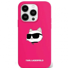 KARL LAGERFELD - Karl Lagerfeld iPhone 16 Mobilskal MagSafe Choupette Head - Fuschia