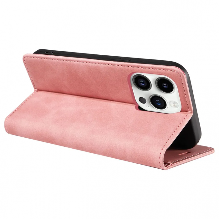 BETOPNICE - BETOPNICE iPhone 15 Pro Plnboksfodral 003 - Rosa