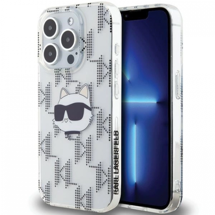 KARL LAGERFELD - Karl Lagerfeld iPhone 15 Pro Max Mobilskal IML Choupette