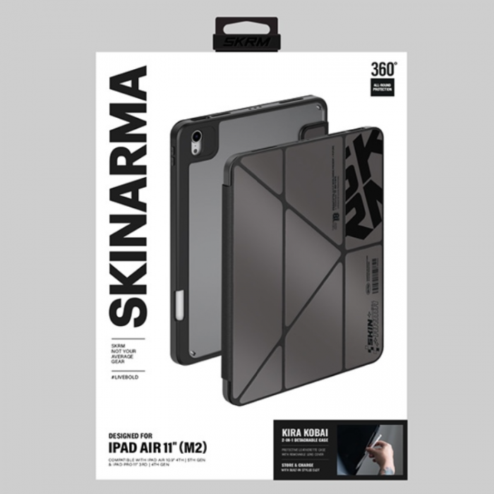 Skinarma - Skinarma iPad Air 11 Fodral Kobai - Gunmetal