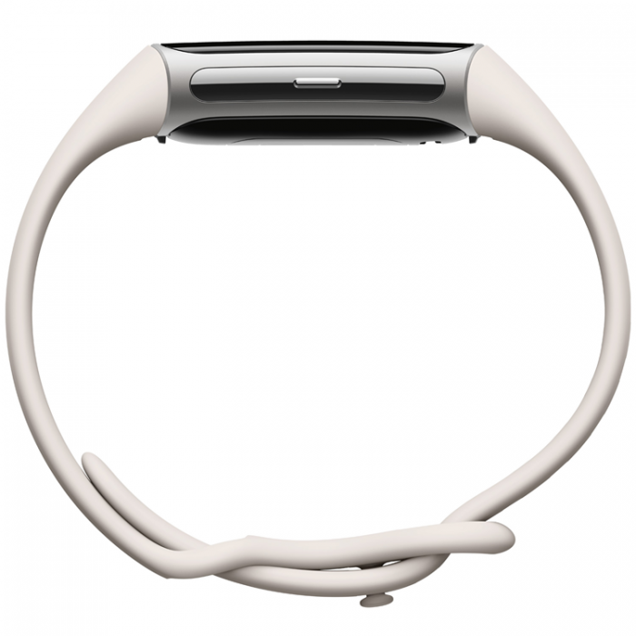 Fitbit - FITBIT Charge 6 Silver Aluminum Case