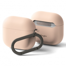 Ringke - Ringke Airpods 4 Skal Silikon - Rosa Sand