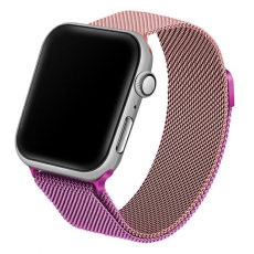 Beline - Beline Apple Watch (42/44/45/49mm) Armband Steel - Rosa/Lila