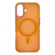 A-One Brand - iPhone 16 Mobilskal Magsafe Magnetic Collection - Orange