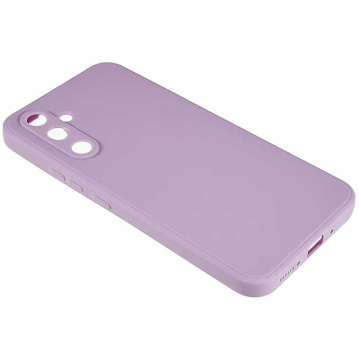 A-One Brand - Galaxy A34 5G Mobilskal Straight Edge Design TPU - Lila