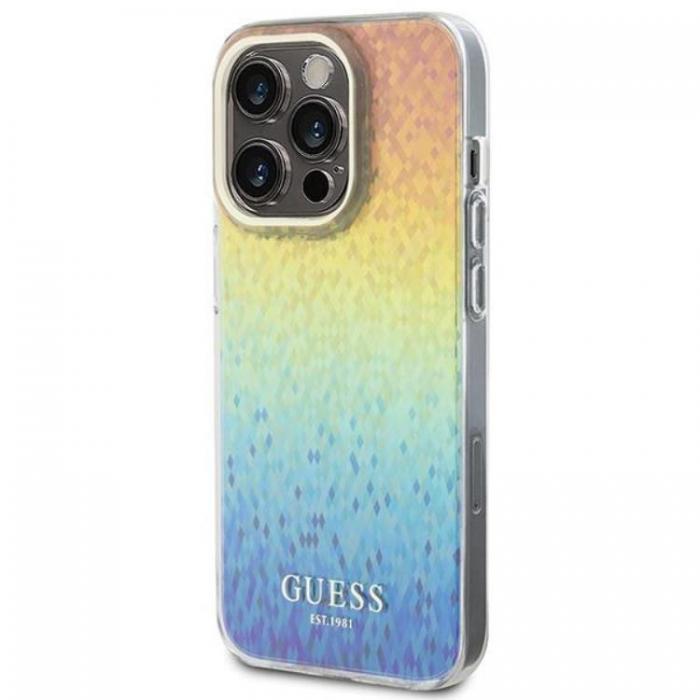 Guess - Guess iPhone 15 Pro Mobilskal IML Mirror Disco Iridescent