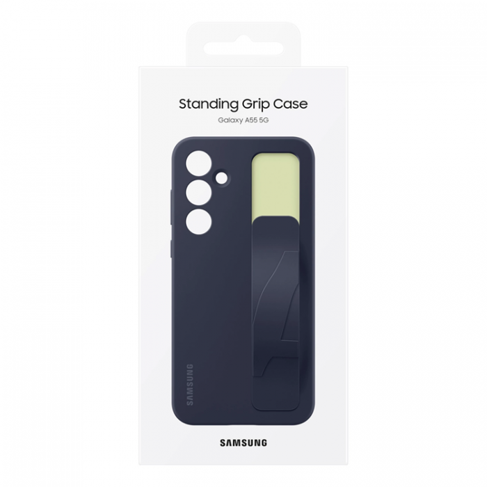 Samsung - Samsung Galaxy A55 5G Mobilskal Standing Grip - Bl