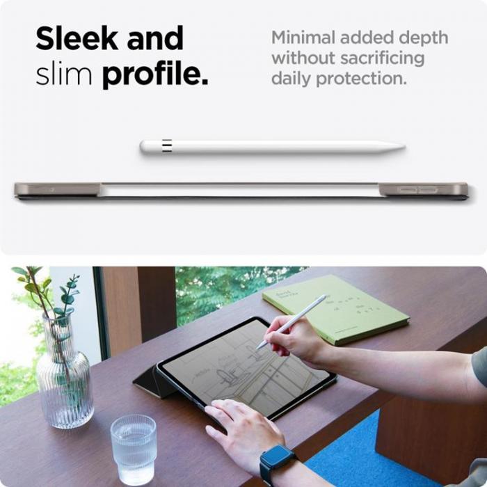 Spigen - Spigen iPad Pro 13 (2024) Fodral Smart Fold - Svart