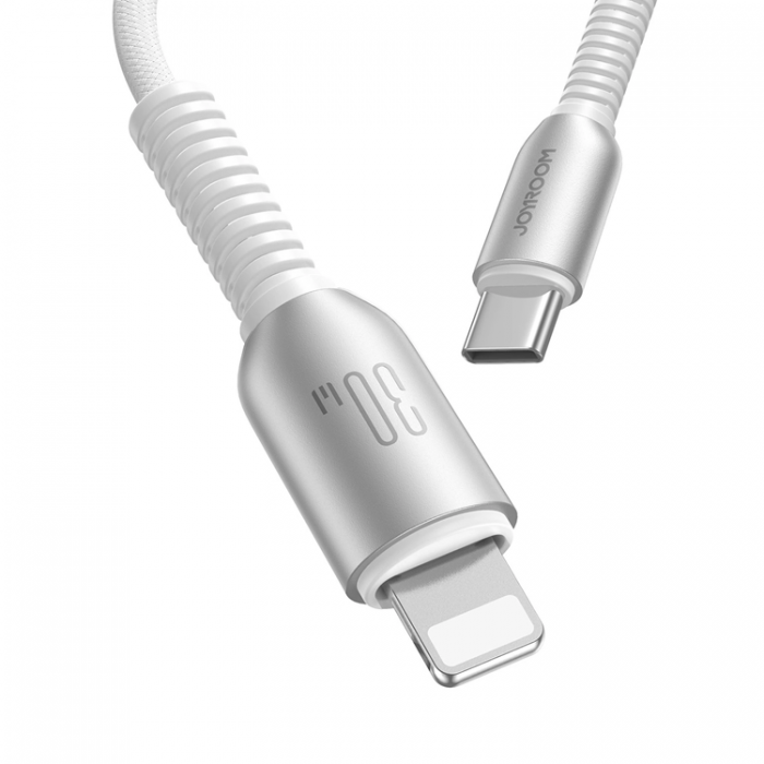 Joyroom - Joyroom S-A51 30W Lightning - USB-C Kabel 1.2m - Ljusgr