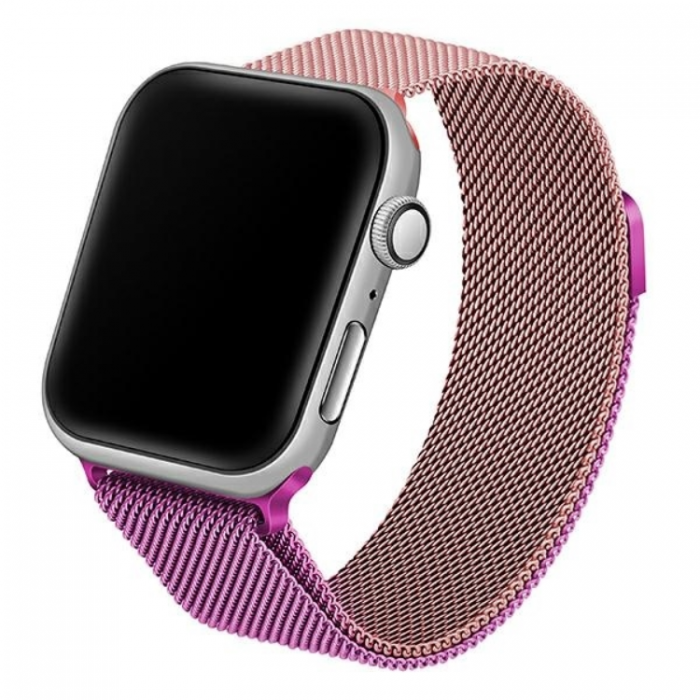 Beline - Beline Apple Watch (38/40/41mm) Armband Steel - Rosa/Lila