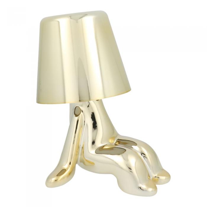 A-One Brand - Bordslampa Vid Sngen GOLD MAN Seat (model 6) MLTL