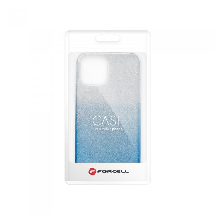 OEM - Forcell SHINING skal till iPhone 7/8 clear/Bl