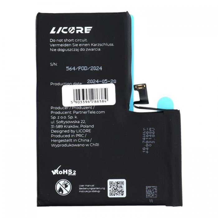 A-One Brand - iPhone 14 Pro Max Batteri 4323mAh Licore