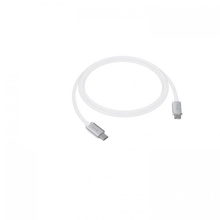 Devia - Devia USB-C Till USB-C 60W Kabel 3A 1.5m Extreme EC688 PD Vit