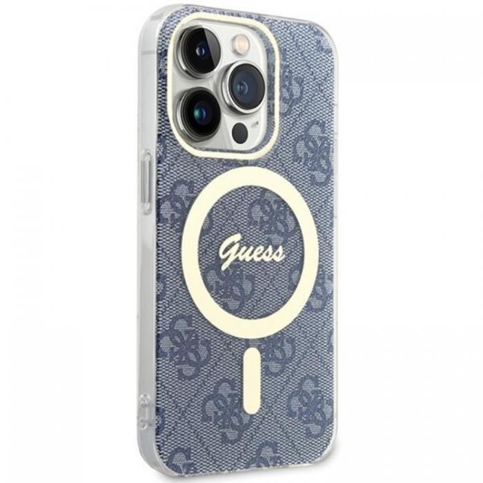 Guess - Guess iPhone 15 Pro Mobilskal Magsafe IML - Bl