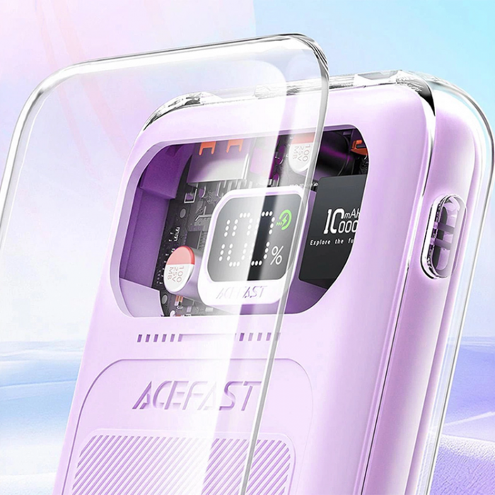 Acefast - Acefast Powerbank 10000mAh 30W Sparkling Series M1 - Lila