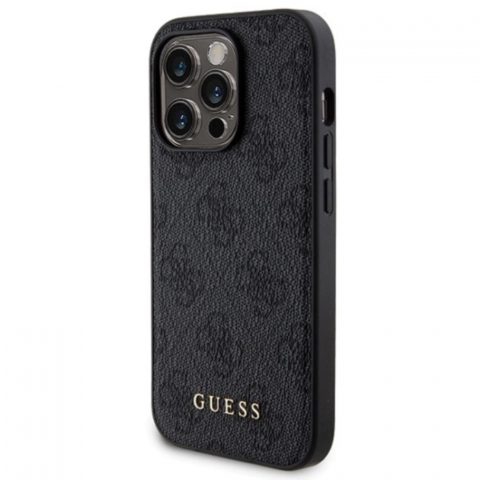 Guess - Guess iPhone 13 Pro Max Mobilskal Med Powerbank 5000mAh Magsafe Metal Logo