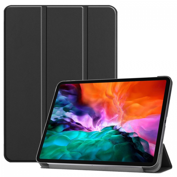 A-One Brand - iPad Pro 12.9 (2021/2022) Fodral Tri-fold - Svart