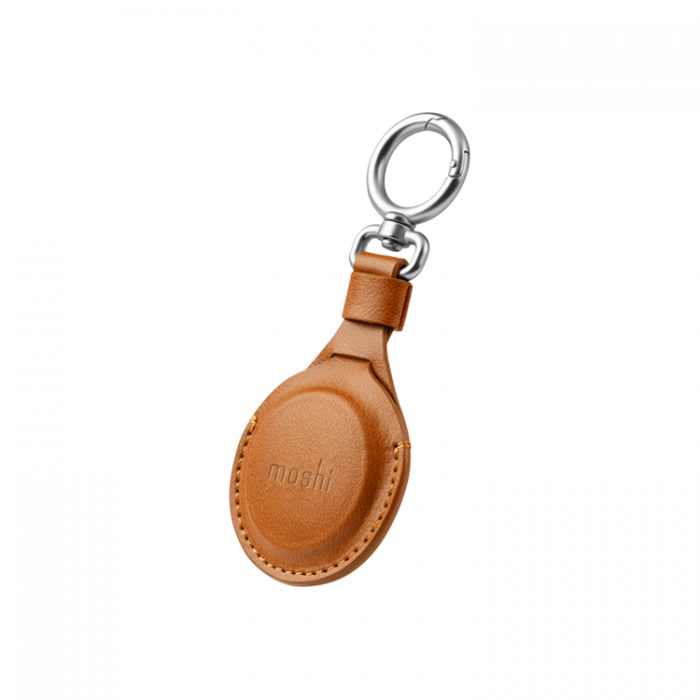 Moshi - Moshi Airtag Key Ringhllare - Brun