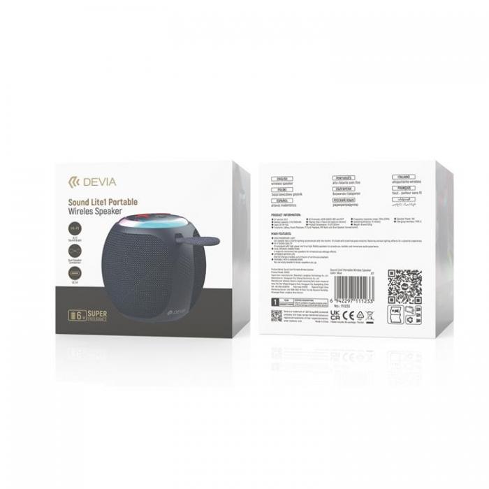 Devia - Devia Trdls Hgtalare Bluetooth Lite1 - Bl