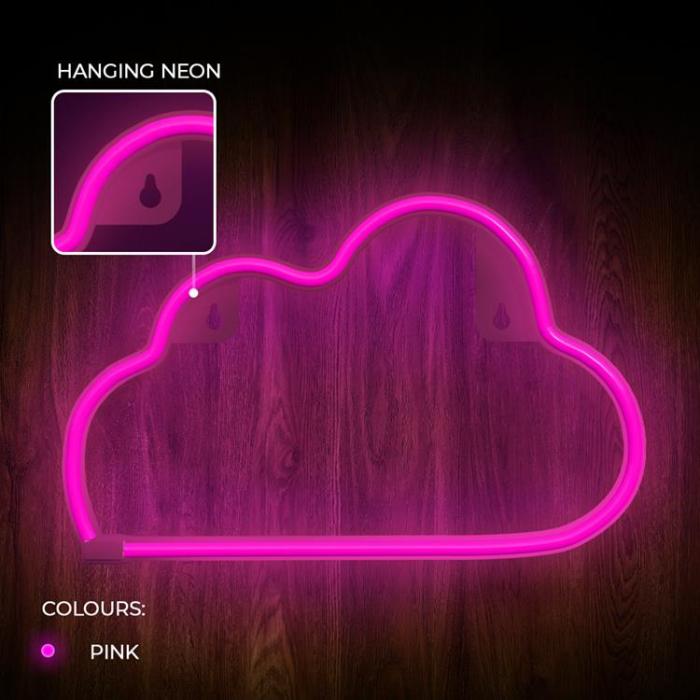 Neolia - Neolia Neon LED Light CLOUD NNE25 - Rosa