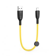 XO - XO USB Till Lightning 0.25m Kabel 6A NB247 - Gul