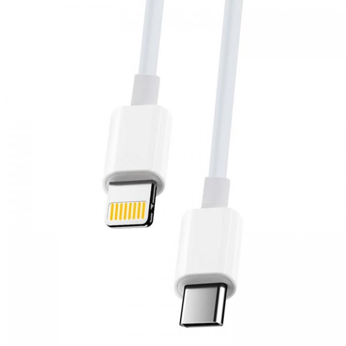 Maxlife - Maxlife USB-C Till Lightning 20W 1m Kabel MXUC-05 - Vit