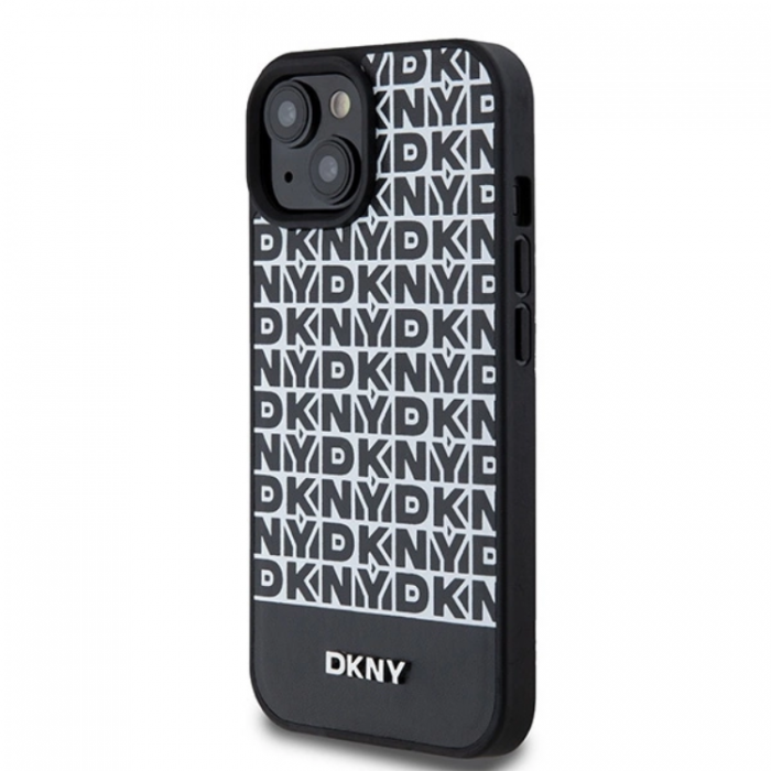 DKNY - DKNY iPhone 15/14/13 Mobilskal Magsafe Lder Printed Pattern