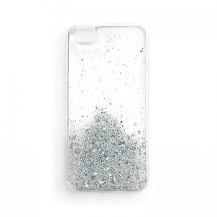 OEM - Star Glitter Shining Skal Galaxy A22 - Transparent