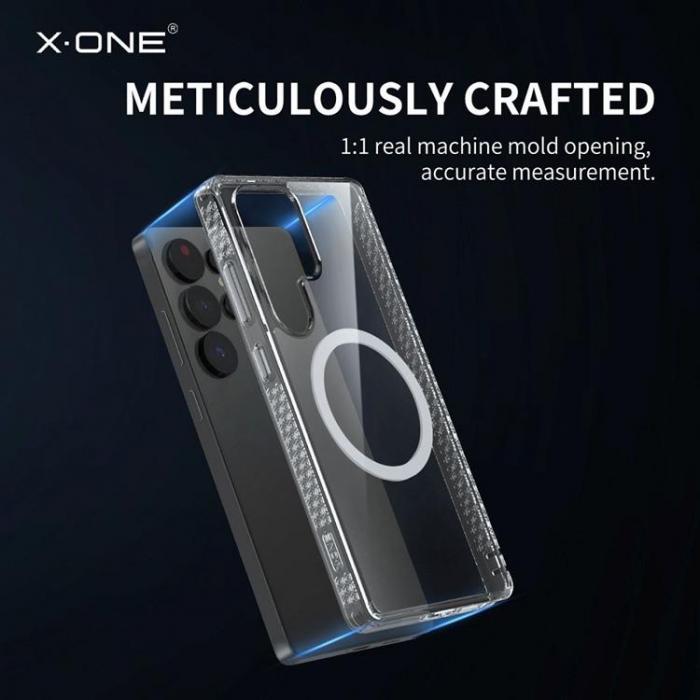 X-One - X-One Galaxy S25 Plus Mobilskal Dropguard Magnetic - Clear