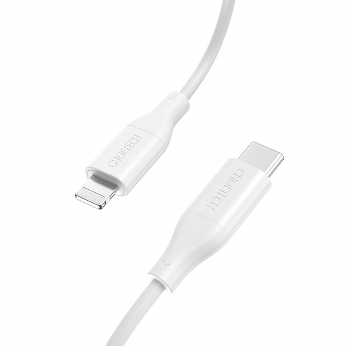 Choetech - Choetech USB-C till Lightning Kabel MFI PD 30W 1.2m - Vit