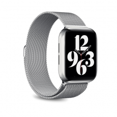 Puro - Puro Apple Watch 42/44/45/49 mm Armband Stainless - Silver