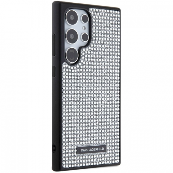 KARL LAGERFELD - KARL LAGERFELD Galaxy S24 Ultra Mobilskal Rhinestone Logo