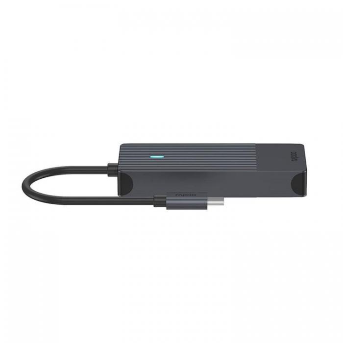 Rapoo - RAPOO Multiport UCM-2001 4-in-1 USB-C Adapter