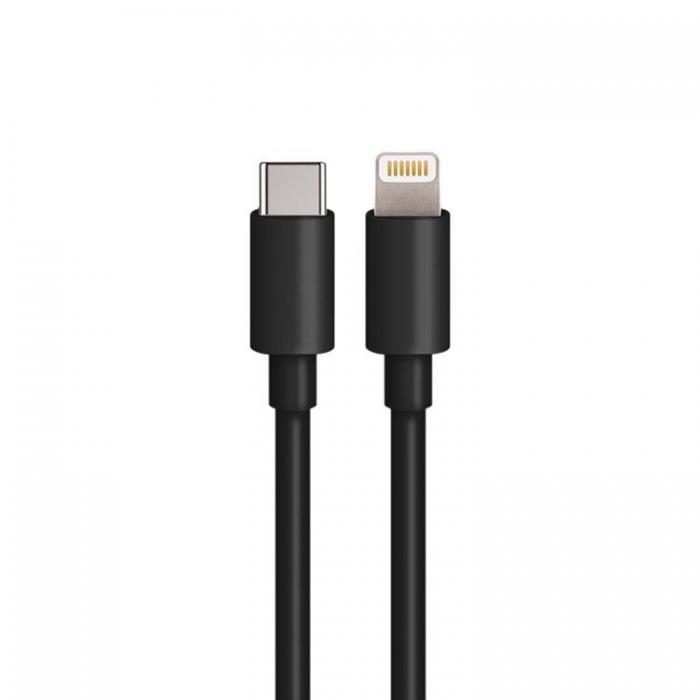 Maxlife - Maxlife Billaddare 1xUSB-C 1xUSB 20W USB-C till Lightning Kabel