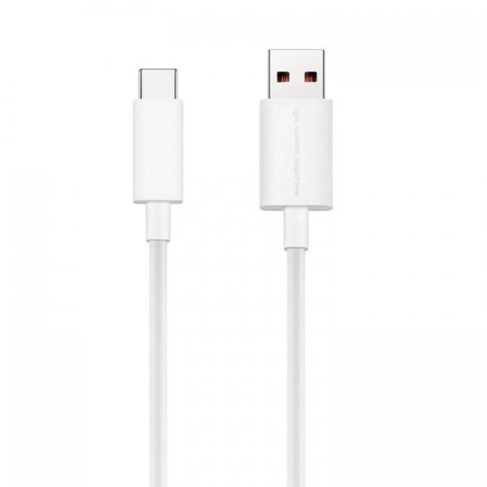 Huawei - HUAWEI USB-A Till USB-C 8A Kabel 1m Bulk - Vit