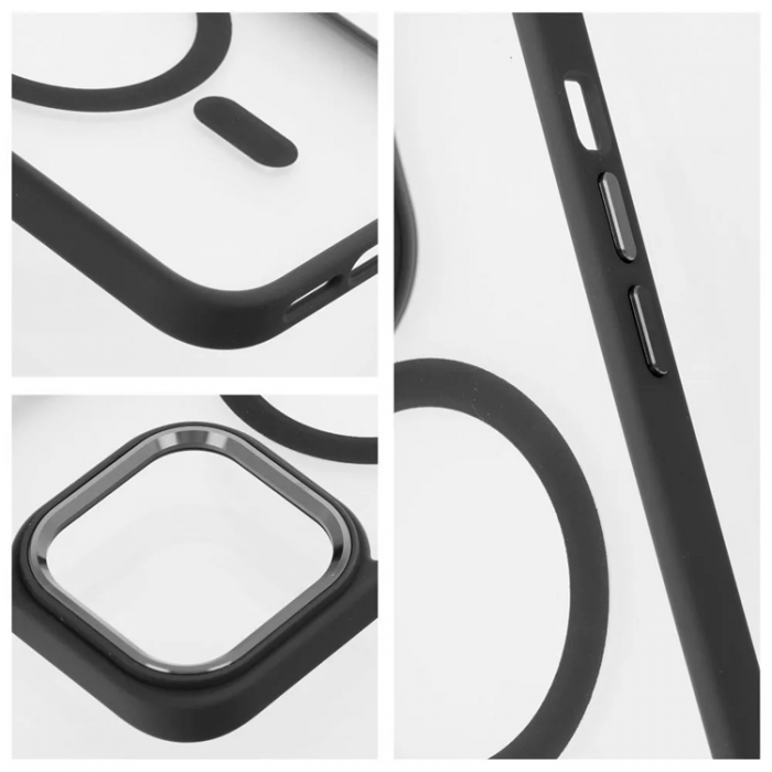 A-One Brand - iPhone 15 Pro Mobilskal Magsafe Matte - Svart