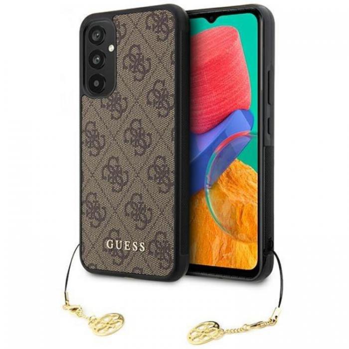 Guess - Guess Galaxy A34 5G Mobilskal Charms Collection - Brun