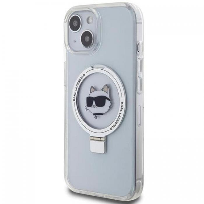 KARL LAGERFELD - KARL LAGERFELD iPhone 15 Mobilskal MagSafe Ringstll