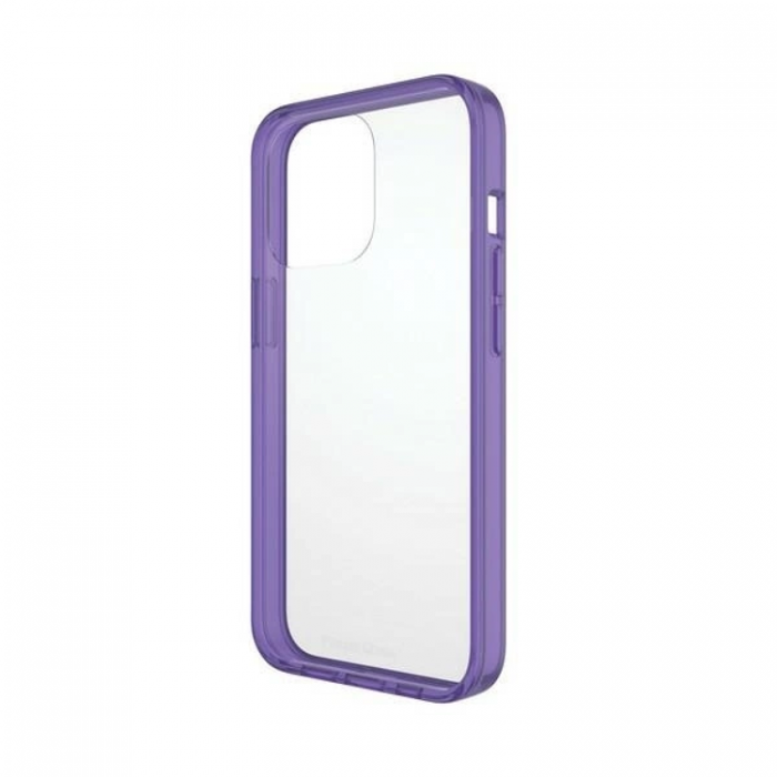 PanzerGlass - PanzerGlass iPhone 13 Pro Mobilskal Antibacterial - Transparent/Lila