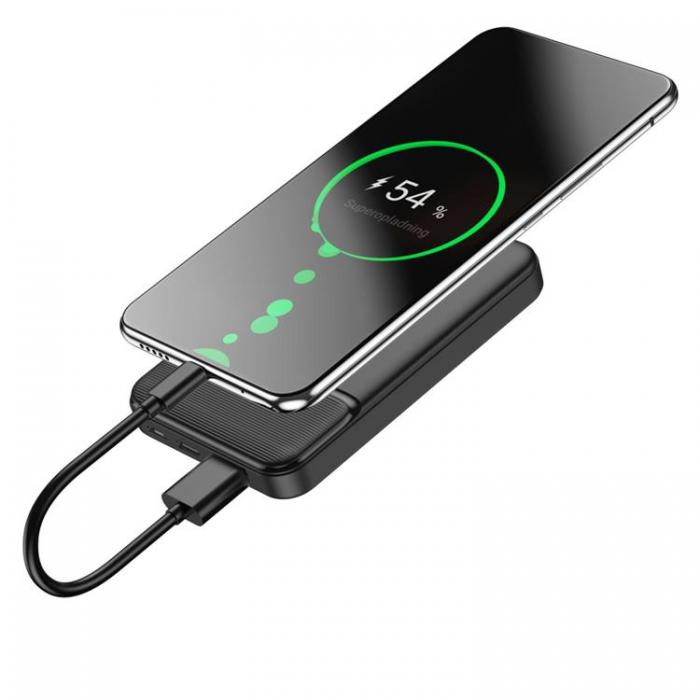 Maxlife - Maxlife Powerbank 5000mAh USB-C/Micro-USB 2.4A - Svart